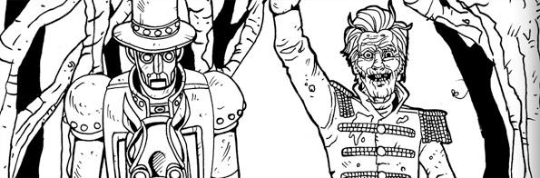 Robot Lincoln, Zombie Jackson