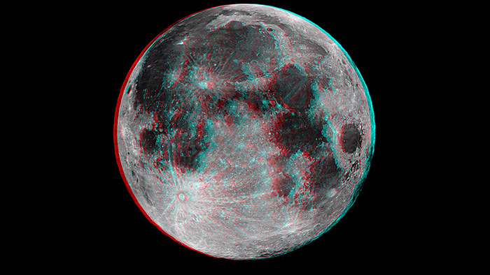 Space Anaglyph
