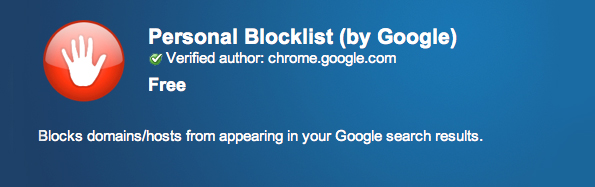 Personal BlockList