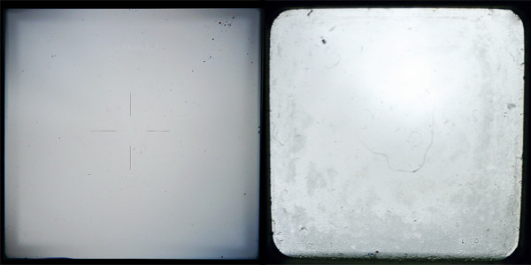 Dust Through the Viewfinder