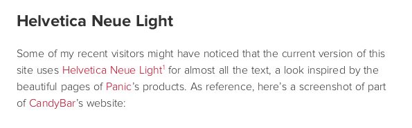 Helvetica Neue Light