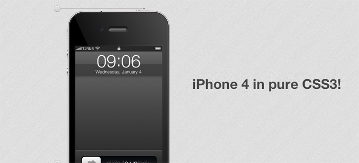 iPhone4 in CSS3