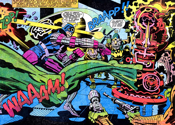 Jack Kirby Spreads
