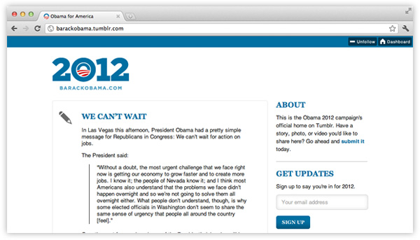 Obama Tumblr