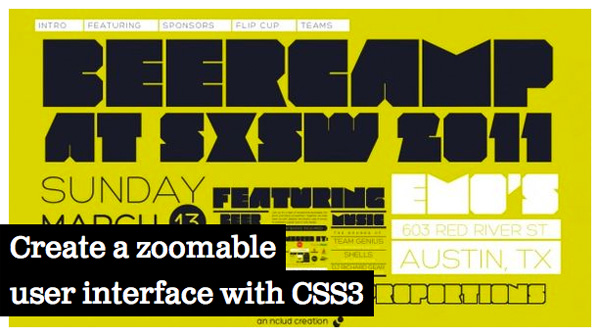 Zoomable UI Tutorial